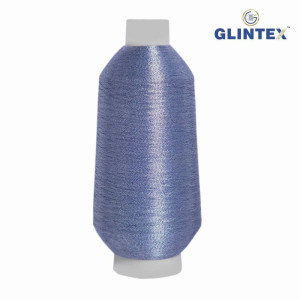 150D Neem Jari Yarn Color Blue-8 - View 2  - Neem Jari Yarn 