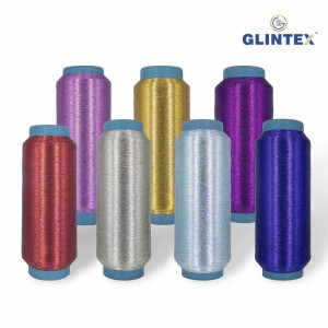 Metallic Yarn Color Antic-404 - View 3  - MX-Type Metallic Yarn 