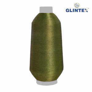 150D Neem Jari Yarn Color Gold-10 - View 2  - Neem Jari Yarn 