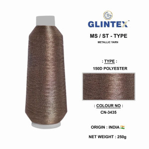 150D Neem Jari Yarn Color Gold-3435  - Neem Jari Yarn 