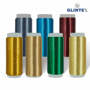 Chappat / Flat Jari and Metallic Yarn Color-103 - View 3  - Chappat Yarn 