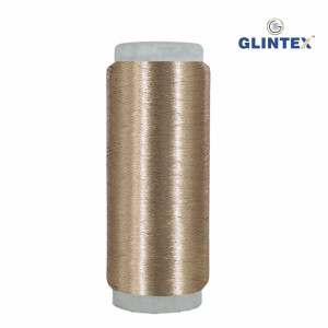 Chappat / Flat Jari and Metallic Yarn Color Anmol-504 - View 2  - Chappat Yarn 