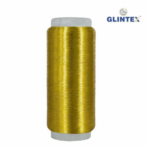 Chappat / Flat Jari and Metallic Yarn Color BCH-302 - View 2  - Chappat Yarn 