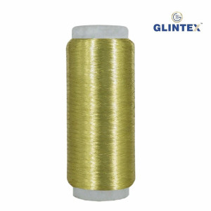 Chappat / Flat Jari and Metallic Yarn Color-202 - View 3  - Chappat Yarn 