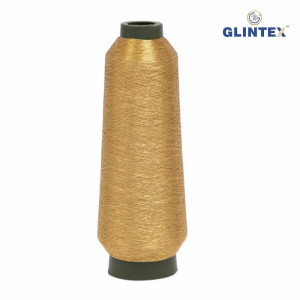 110D Nylon Jari Kasab / Metallic Yarn Color 2060 ( P 125 ) - View 3  - Computer Embroidery Nylon Jari and Metallic Yarn 