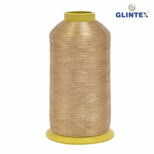 110D Nylon Jari Kasab / Metallic Yarn Color New 3435 (P) - View 2  - Computer Embroidery Nylon Jari and Metallic Yarn 