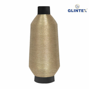 180D Polyester Metallic Yarn / Jari Kasab Color 422 - View 2  - Computer Embroidery Metallic Yarn and Jari 