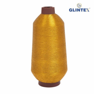 700 FDY Nylon and Polyester D Gold Yarn - View 2  - Weaving Jari Kasab And Metallic Yarn 