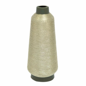 40/2 Cotton Metallic Yarn / Jari Kasab Color 45 For Aari Embroidery Machines - View 3  - Aari Machine Embroidery Jari And Metallic Yarn 