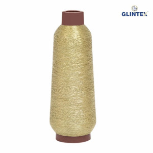 40/2 Cotton Metallic Yarn / Jari Kasab Color 49 For Aari Embroidery Machines - View 2  - Aari Machine Embroidery Jari And Metallic Yarn 