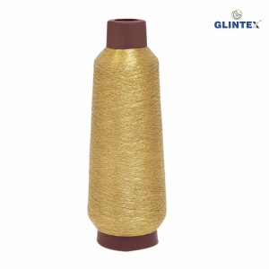 40/2 Cotton Metallic Yarn / Jari Kasab Color 54 For Aari Embroidery Machines - View 3  - Aari Machine Embroidery Jari And Metallic Yarn 