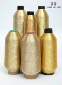 180D Polyester Metallic Yarn / Jari Kasab , Colour :- 2060 - View 4  - Embroidery Threads 